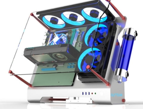 i7 8GB 120GB/1T GX1080 21.5/23.6/27 inch monitor display gaming Desktop computer PC with water cooling system